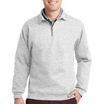 Super Sweats® 1/4 Zip Sweatshirt with Cadet Collar