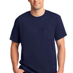 Heavyweight Blend 50/50 Cotton/Poly Pocket T Shirt